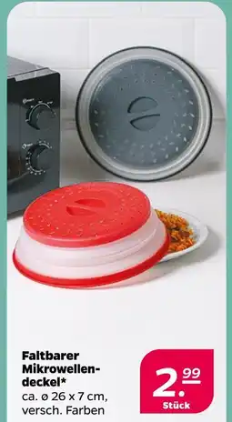 NETTO Faltbarer mikrowellendeckel Angebot