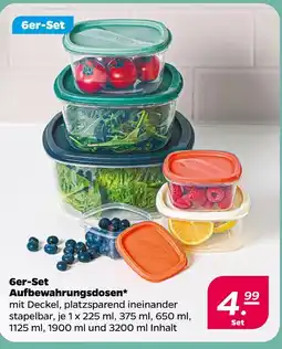 NETTO 6er-set aufbewahrungsdosen Angebot