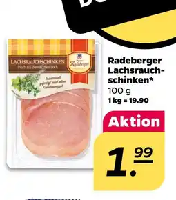 NETTO Radeberger lachsschinken Angebot