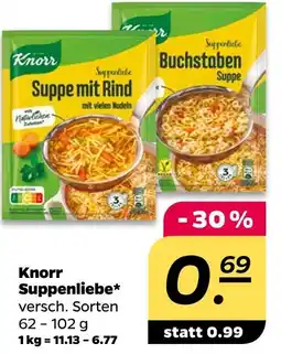 NETTO Knorr suppe mit rind Angebot