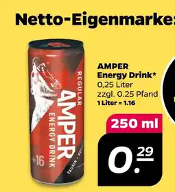 NETTO Amper energy drink Angebot