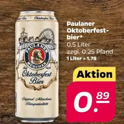 NETTO Paulaner oktoberfestbier Angebot