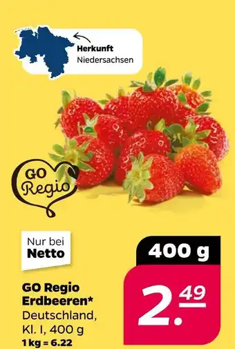 NETTO Go regio erdbeeren Angebot