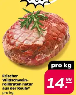 NETTO Frischer wildschweinrollbraten natur aus der keule Angebot