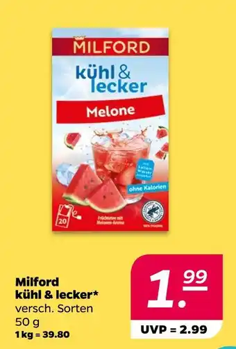NETTO Milford kühl & lecker Angebot
