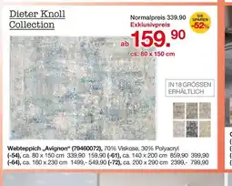Möbelzentrum Pforzheim Dieter knoll webteppich „avignon“ Angebot
