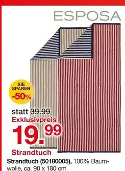 Möbelzentrum Pforzheim Esposa strandtuch Angebot