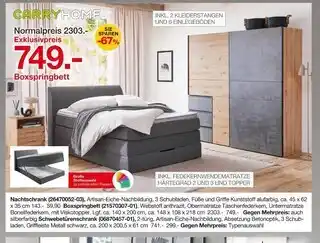 Möbelzentrum Pforzheim Carryhome schlafzimmer Angebot