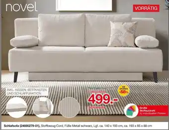 Möbelzentrum Pforzheim Schlafsofa (24690279-01) Angebot