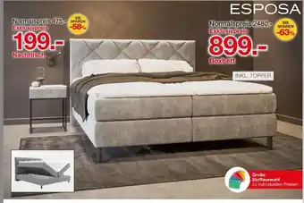 Möbelzentrum Pforzheim Esposa boxbett Angebot