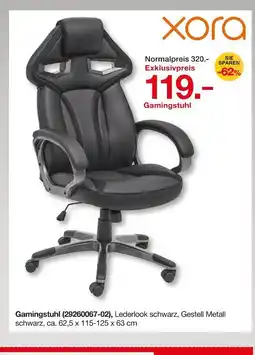 Möbelzentrum Pforzheim Xora gamingstuhl Angebot