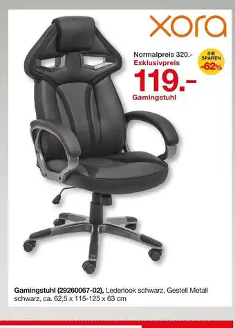 Möbelzentrum Pforzheim Xora gamingstuhl Angebot