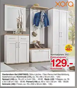 Möbelzentrum Pforzheim Xora garderoben-set Angebot