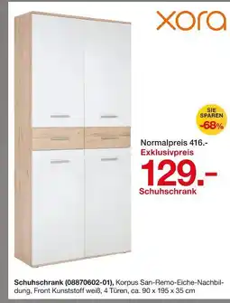 Möbelzentrum Pforzheim Xora schuhschrank Angebot