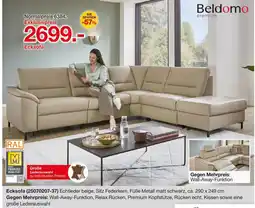 Möbelzentrum Pforzheim Beldomo ecksofa Angebot