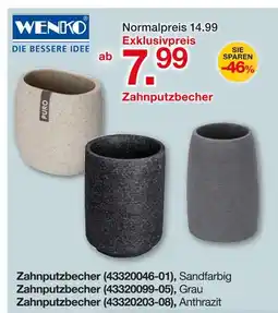Möbelzentrum Pforzheim Wenko zahnputzbecher Angebot
