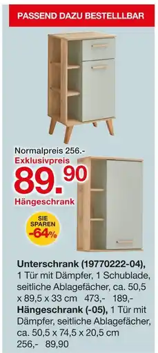 Möbelzentrum Pforzheim Unterschrank oder hängeschrank Angebot