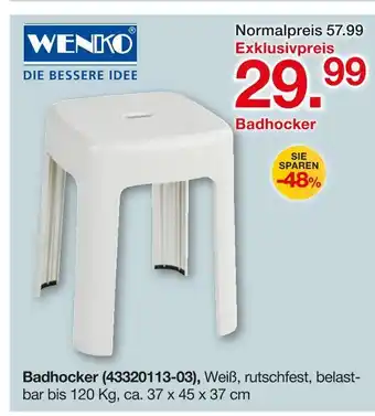Möbelzentrum Pforzheim Wenko badhocker Angebot