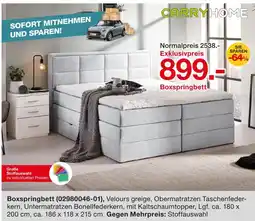 Möbelzentrum Pforzheim Boxspringbett (02980046-01) Angebot