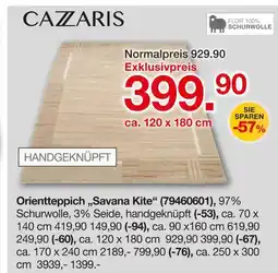 Möbelzentrum Pforzheim Cazaris orientteppich „savana kite“ Angebot
