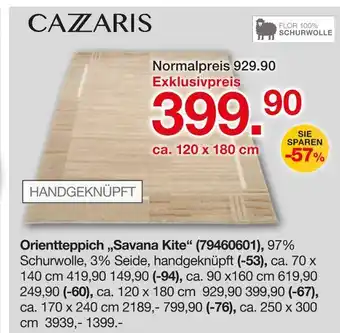 Möbelzentrum Pforzheim Cazaris orientteppich „savana kite“ Angebot