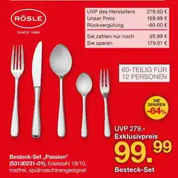 Möbelzentrum Pforzheim Besteck-set „passion“ Angebot