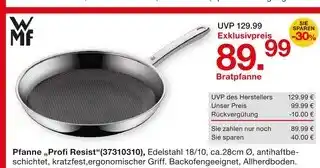 Möbelzentrum Pforzheim Wmf pfanne „profi resist“ Angebot