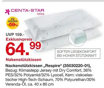 Möbelzentrum Pforzheim Nackenstützkissen „respire“ Angebot