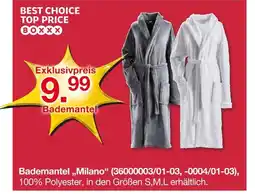 Möbelzentrum Pforzheim Bademantel „milano“ (36000003/01-03, -0004/01-03) Angebot