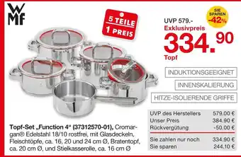 Möbelzentrum Pforzheim Wmf topf-set „function 4“ Angebot