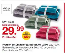 Möbelzentrum Pforzheim Vossen frottier-set „batoni“ Angebot