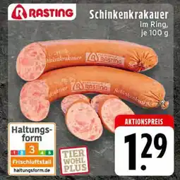 E-Center Rasting schinkenkrakauer Angebot