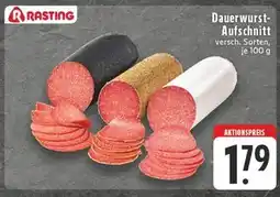 E-Center Rasting dauerwurst-aufschnitt schwarz Angebot