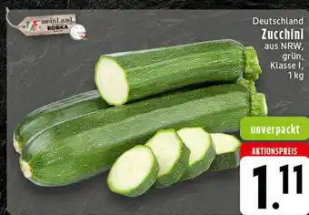 E-Center Meinland edeka zucchini Angebot
