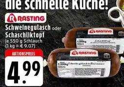 E-Center Rasting schweinegulasch Angebot