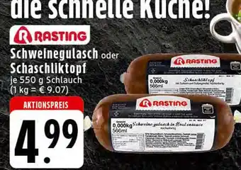 E-Center Rasting schweinegulasch Angebot