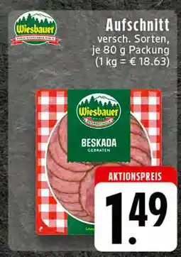 E-Center Wiesbauer beskada gebraten Angebot