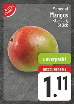 E-Center Gut & günstig mangos Angebot