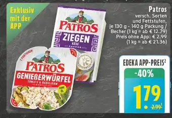 E-Center Patros ziegenkäse Angebot