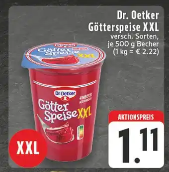 E-Center Dr. oetker götterspeise xxl Angebot