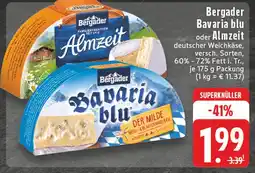 E-Center Bergader bavaria blu Angebot