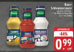 E-Center Knorr curry sauce Angebot