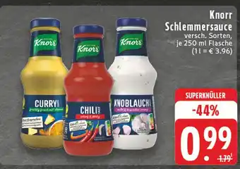 E-Center Knorr curry sauce Angebot