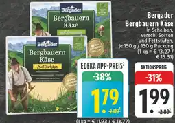 E-Center Bergader bergbauern käse mild-nussig Angebot