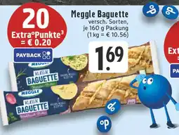 E-Center Meggle baguette Angebot