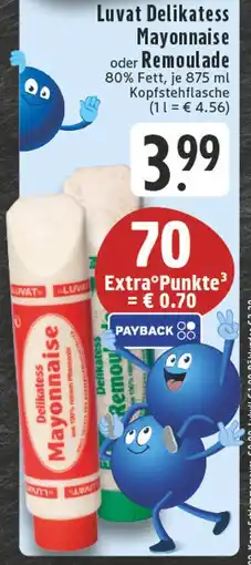 E-Center Luvat delikatess mayonnaise Angebot