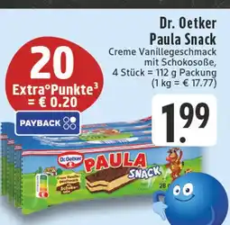 E-Center Dr. oetker paula snack Angebot