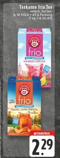 E-Center Teekanne frio tee himbeere-zitrone Angebot