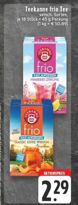 E-Center Teekanne frio tee himbeere-zitrone Angebot