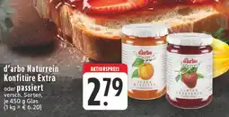 E-Center D'arbo naturrein konfitüre extra rosen marillen Angebot